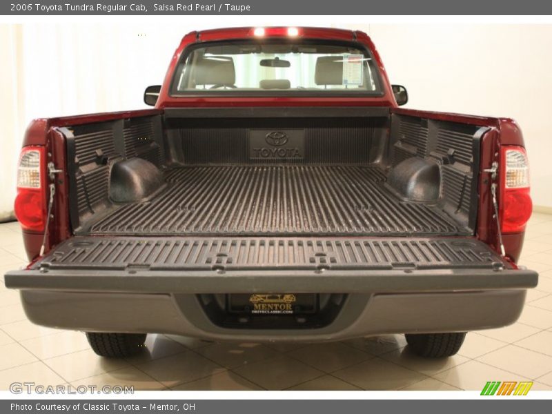 Salsa Red Pearl / Taupe 2006 Toyota Tundra Regular Cab