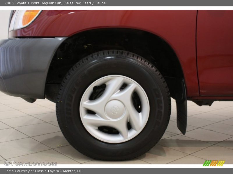 Salsa Red Pearl / Taupe 2006 Toyota Tundra Regular Cab