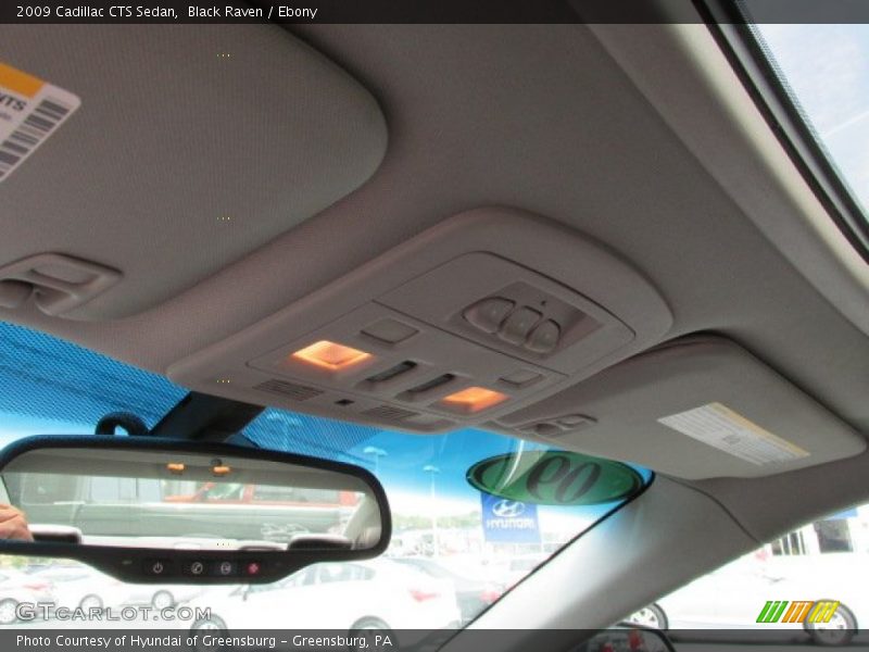 Black Raven / Ebony 2009 Cadillac CTS Sedan