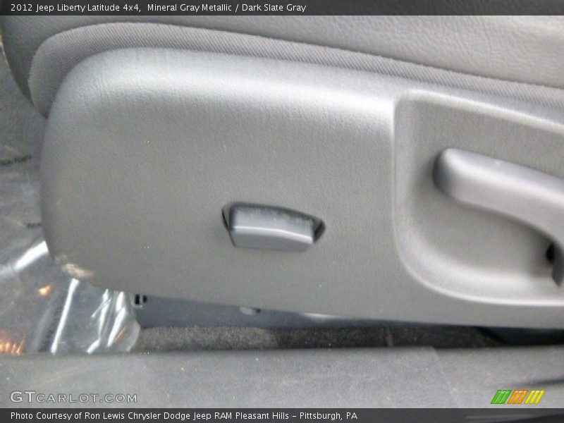 Mineral Gray Metallic / Dark Slate Gray 2012 Jeep Liberty Latitude 4x4