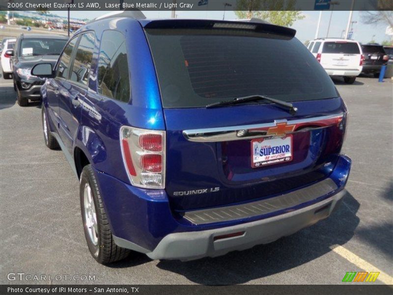 Laser Blue Metallic / Light Gray 2006 Chevrolet Equinox LS AWD