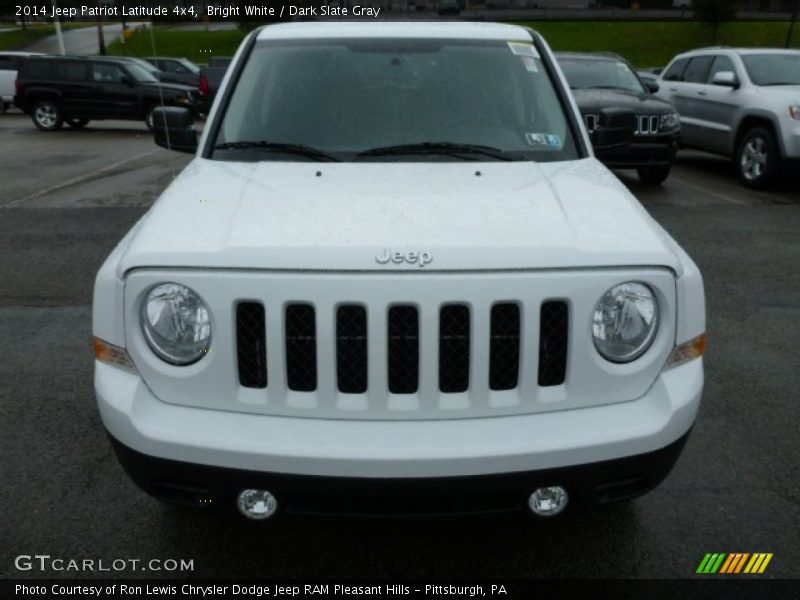 Bright White / Dark Slate Gray 2014 Jeep Patriot Latitude 4x4