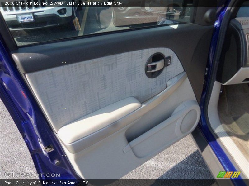 Laser Blue Metallic / Light Gray 2006 Chevrolet Equinox LS AWD