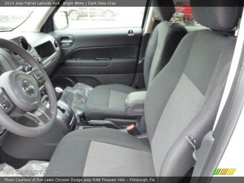 Bright White / Dark Slate Gray 2014 Jeep Patriot Latitude 4x4
