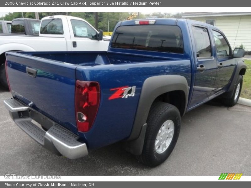  2006 Colorado Z71 Crew Cab 4x4 Superior Blue Metallic