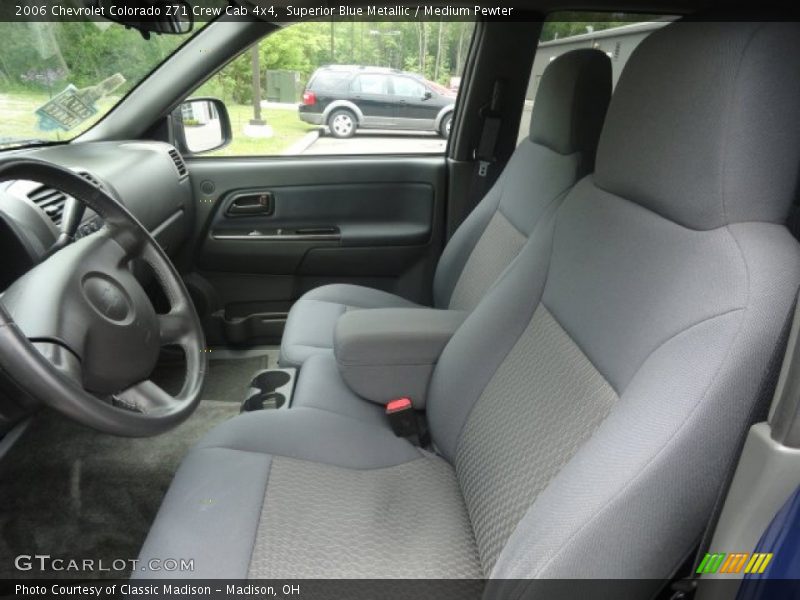 Front Seat of 2006 Colorado Z71 Crew Cab 4x4