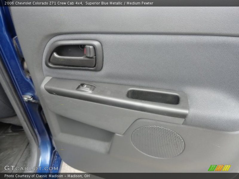 Superior Blue Metallic / Medium Pewter 2006 Chevrolet Colorado Z71 Crew Cab 4x4