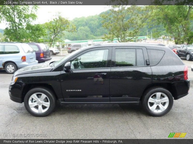 Black / Dark Slate Gray 2014 Jeep Compass Sport 4x4