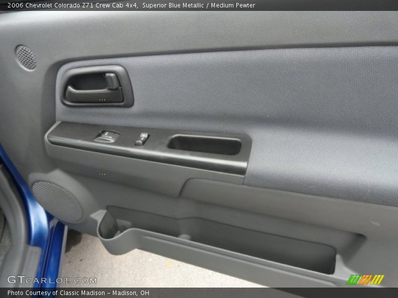 Superior Blue Metallic / Medium Pewter 2006 Chevrolet Colorado Z71 Crew Cab 4x4