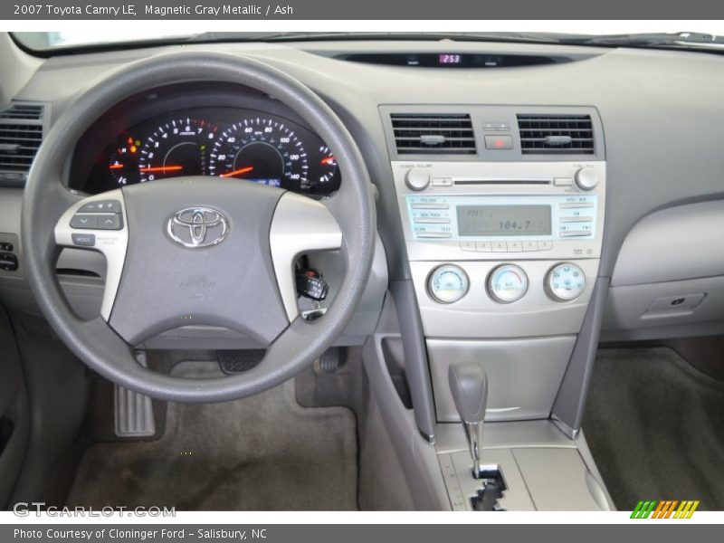 Magnetic Gray Metallic / Ash 2007 Toyota Camry LE