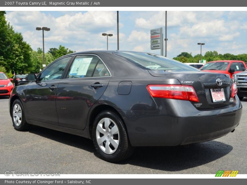 Magnetic Gray Metallic / Ash 2007 Toyota Camry LE
