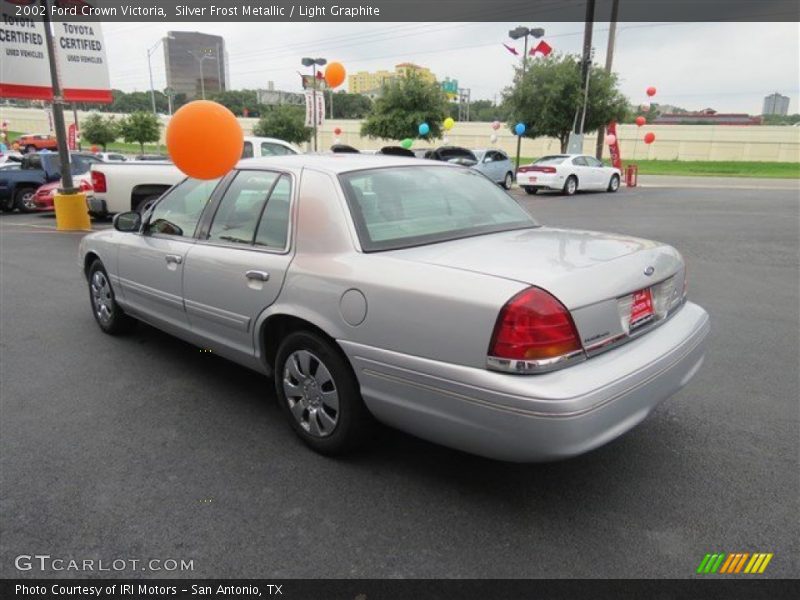 Silver Frost Metallic / Light Graphite 2002 Ford Crown Victoria