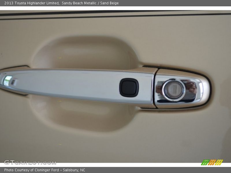 Sandy Beach Metallic / Sand Beige 2013 Toyota Highlander Limited