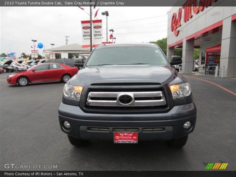 Slate Gray Metallic / Graphite Gray 2010 Toyota Tundra Double Cab