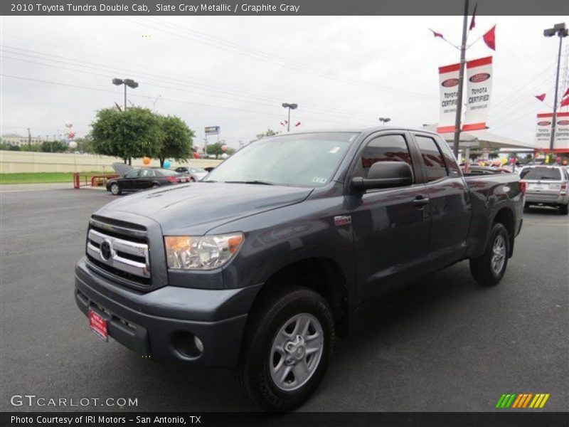 Slate Gray Metallic / Graphite Gray 2010 Toyota Tundra Double Cab