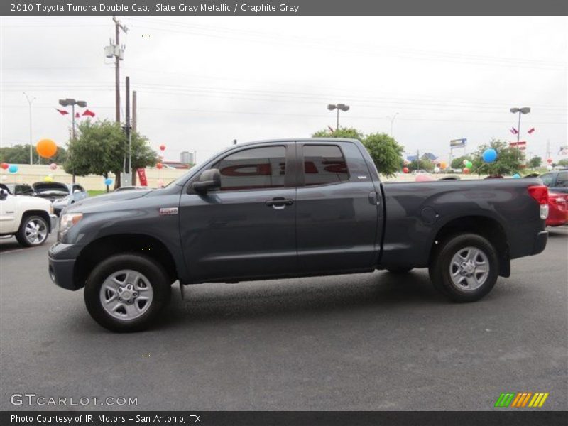 Slate Gray Metallic / Graphite Gray 2010 Toyota Tundra Double Cab