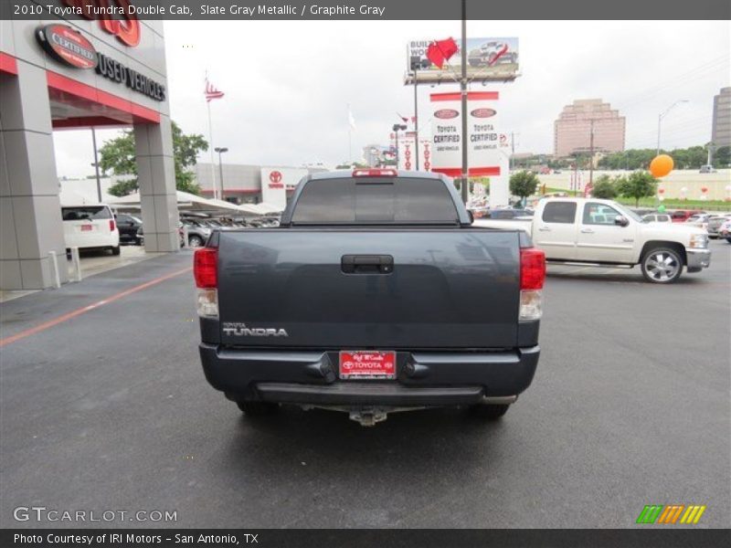 Slate Gray Metallic / Graphite Gray 2010 Toyota Tundra Double Cab