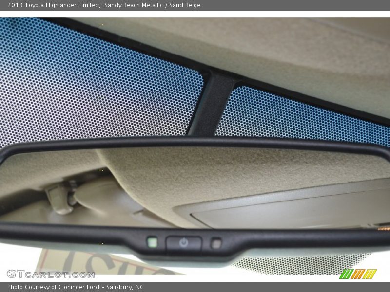 Sandy Beach Metallic / Sand Beige 2013 Toyota Highlander Limited