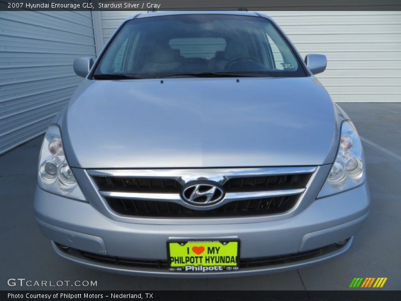 Stardust Silver / Gray 2007 Hyundai Entourage GLS