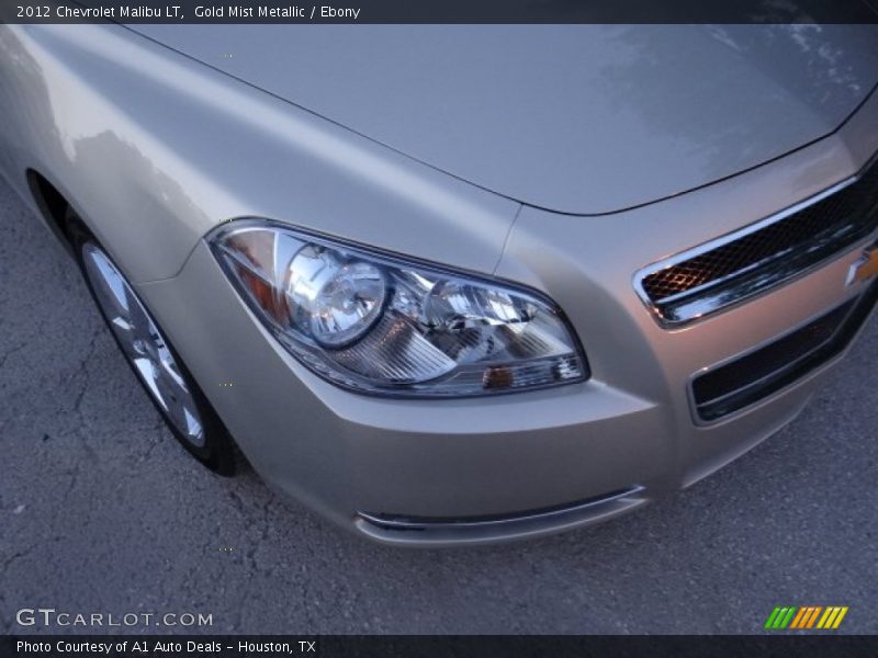 Gold Mist Metallic / Ebony 2012 Chevrolet Malibu LT