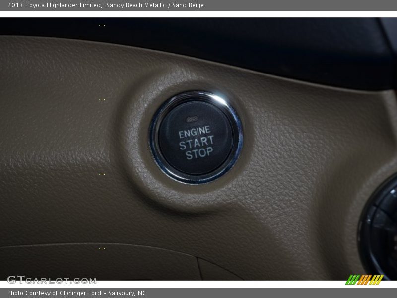 Sandy Beach Metallic / Sand Beige 2013 Toyota Highlander Limited