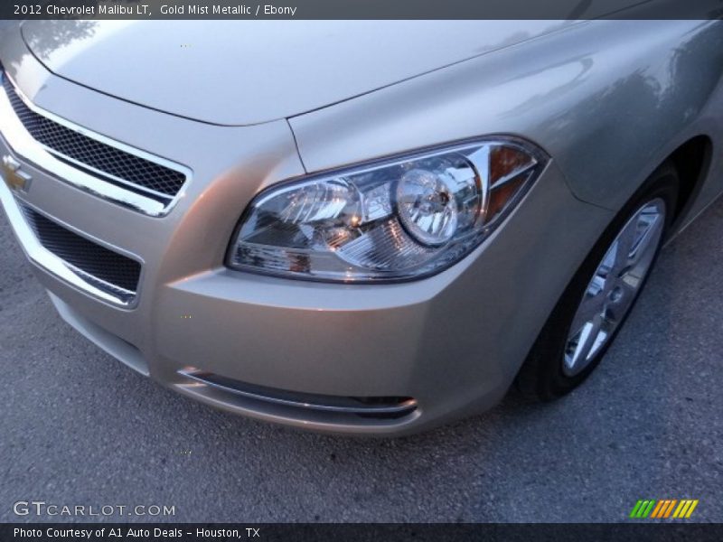 Gold Mist Metallic / Ebony 2012 Chevrolet Malibu LT