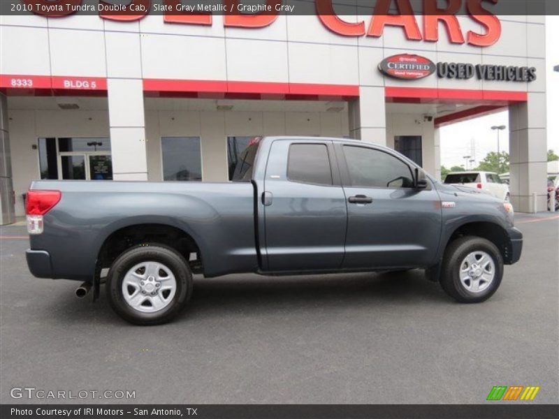 Slate Gray Metallic / Graphite Gray 2010 Toyota Tundra Double Cab