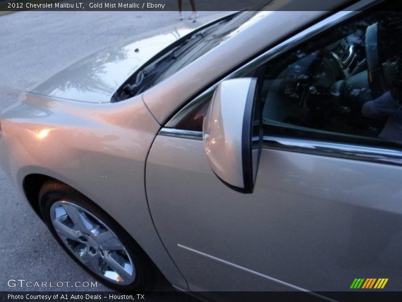 Gold Mist Metallic / Ebony 2012 Chevrolet Malibu LT