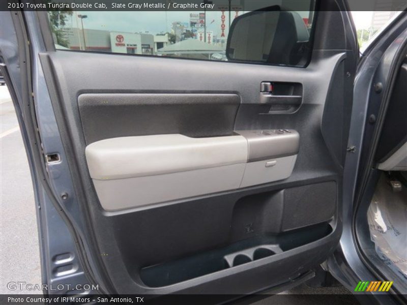 Slate Gray Metallic / Graphite Gray 2010 Toyota Tundra Double Cab