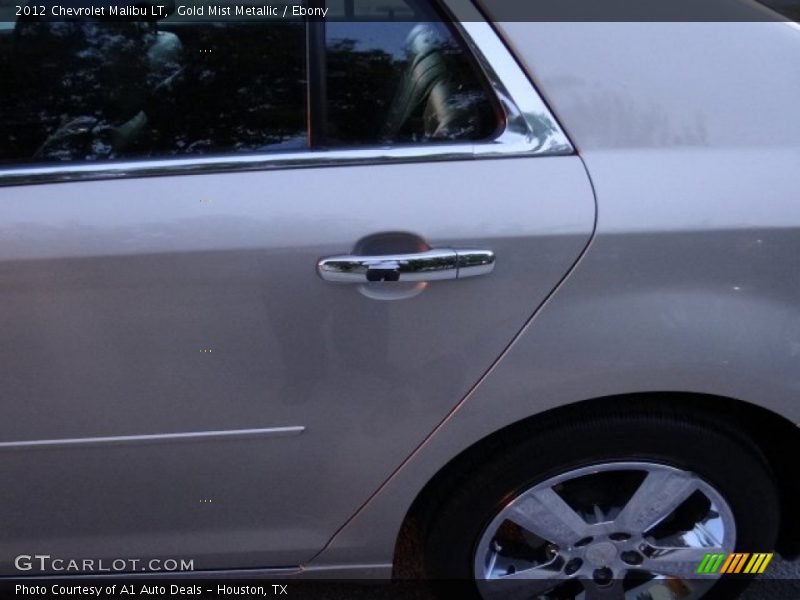 Gold Mist Metallic / Ebony 2012 Chevrolet Malibu LT