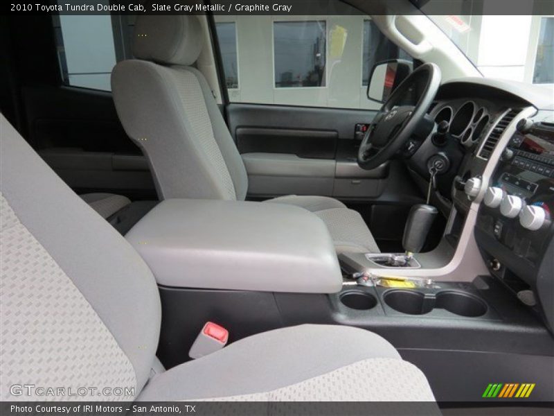 Slate Gray Metallic / Graphite Gray 2010 Toyota Tundra Double Cab