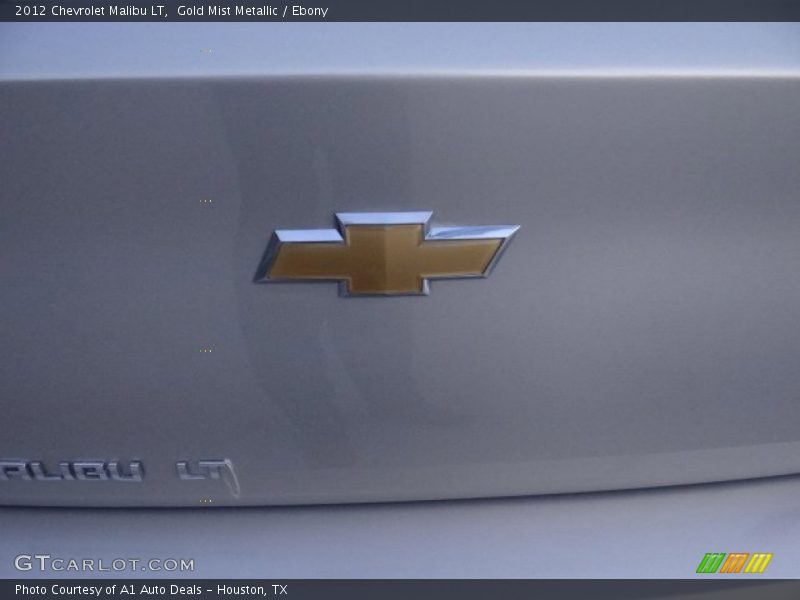 Gold Mist Metallic / Ebony 2012 Chevrolet Malibu LT
