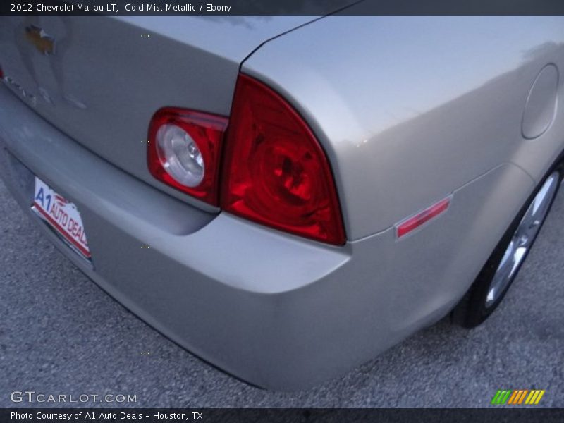 Gold Mist Metallic / Ebony 2012 Chevrolet Malibu LT