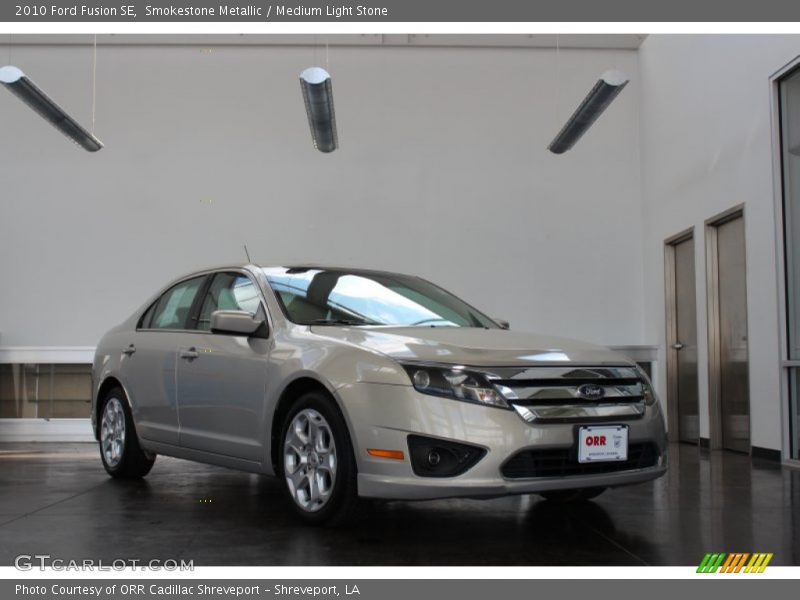 Smokestone Metallic / Medium Light Stone 2010 Ford Fusion SE