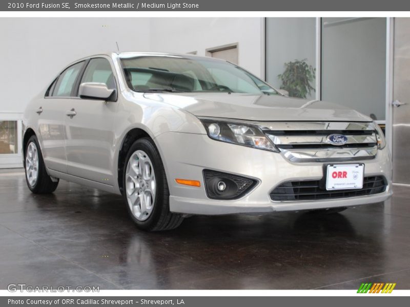 Smokestone Metallic / Medium Light Stone 2010 Ford Fusion SE