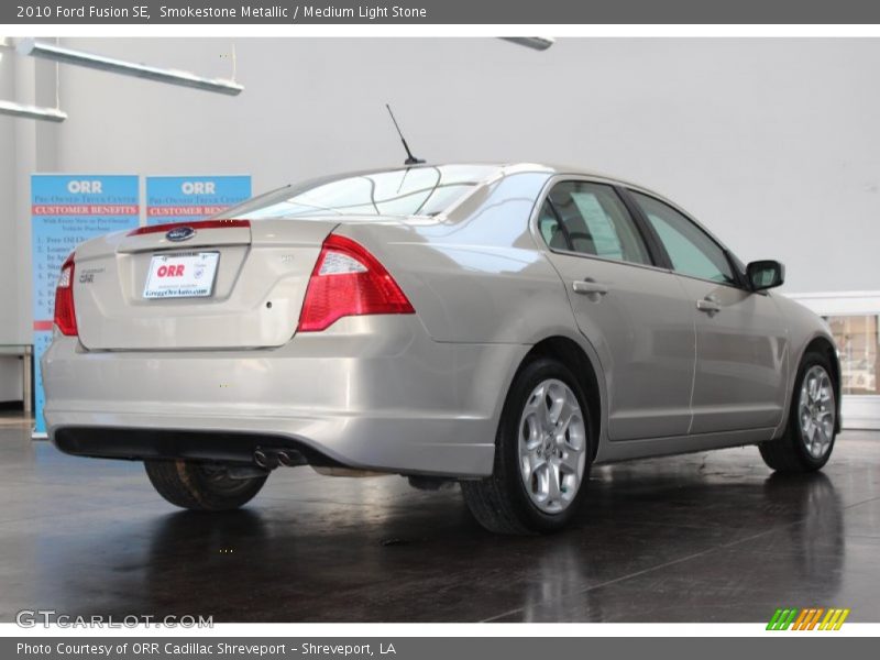 Smokestone Metallic / Medium Light Stone 2010 Ford Fusion SE