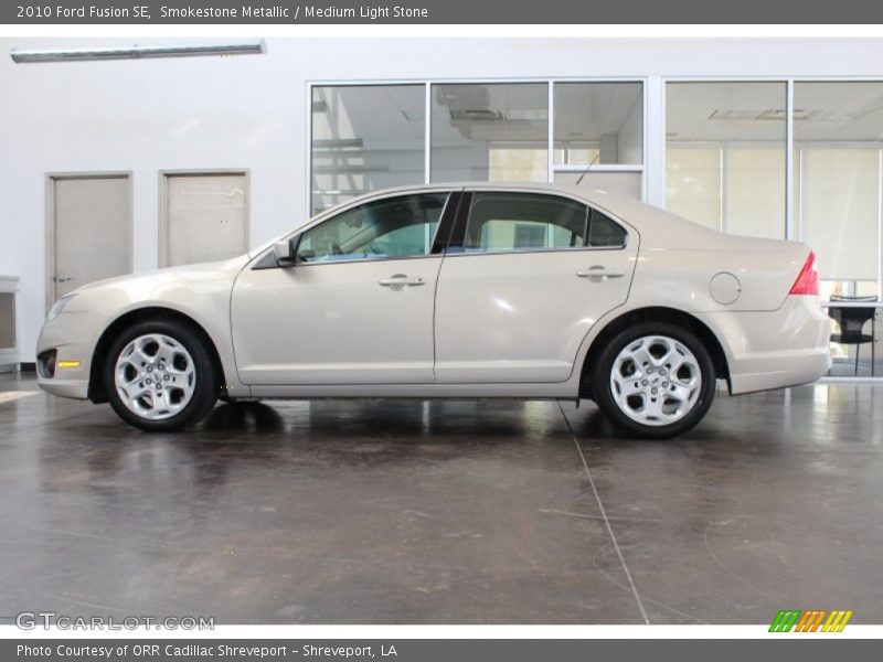 Smokestone Metallic / Medium Light Stone 2010 Ford Fusion SE