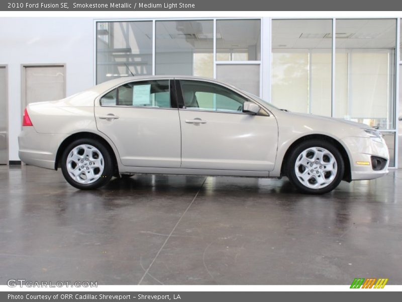 Smokestone Metallic / Medium Light Stone 2010 Ford Fusion SE