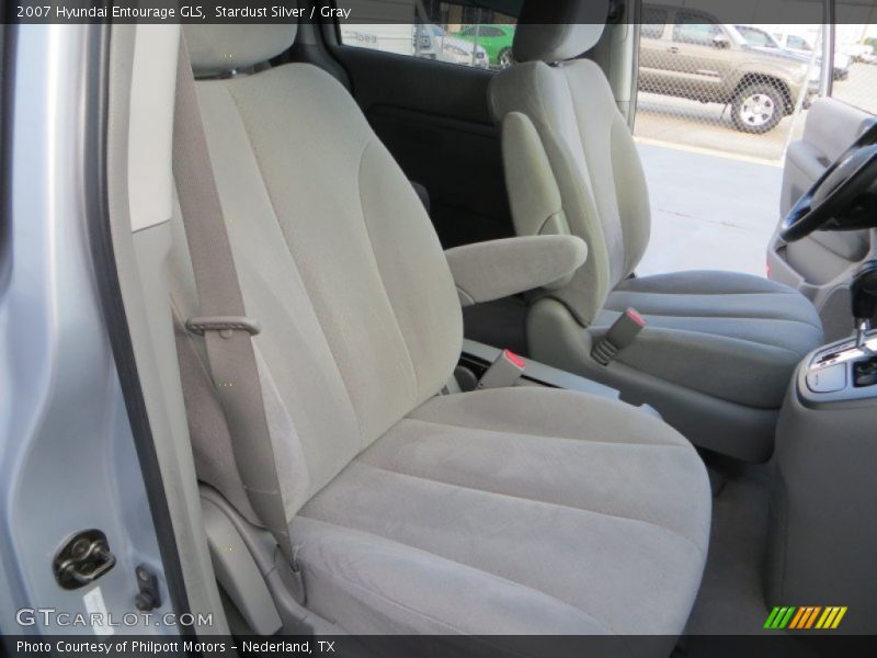 Stardust Silver / Gray 2007 Hyundai Entourage GLS