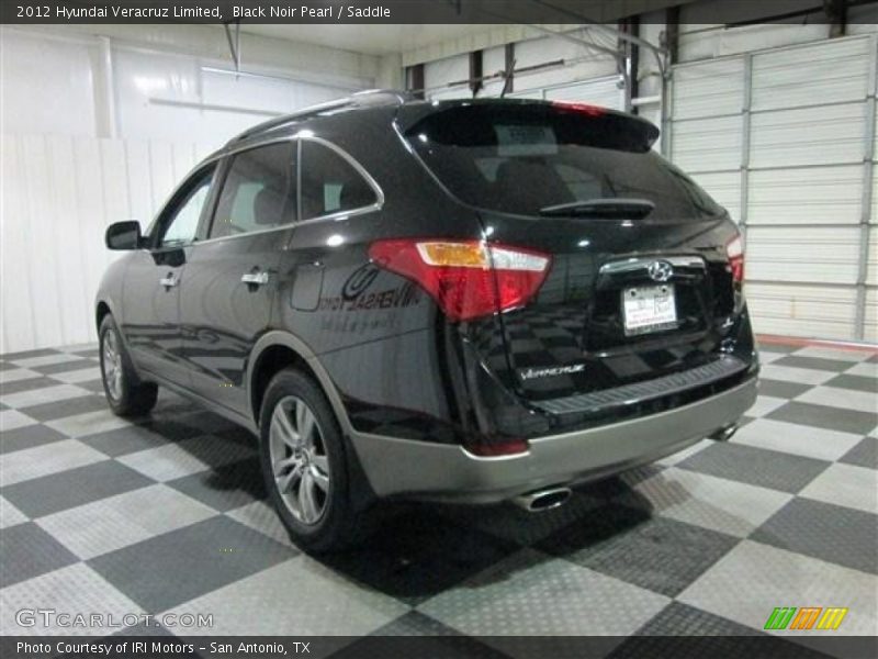 Black Noir Pearl / Saddle 2012 Hyundai Veracruz Limited