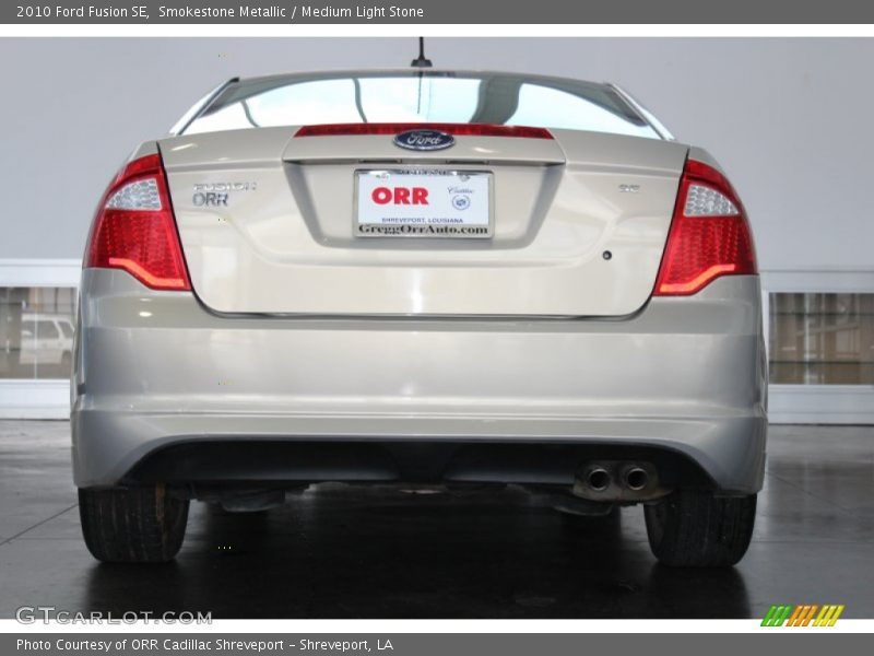 Smokestone Metallic / Medium Light Stone 2010 Ford Fusion SE