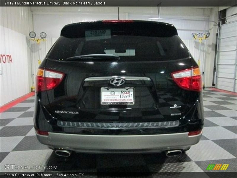 Black Noir Pearl / Saddle 2012 Hyundai Veracruz Limited