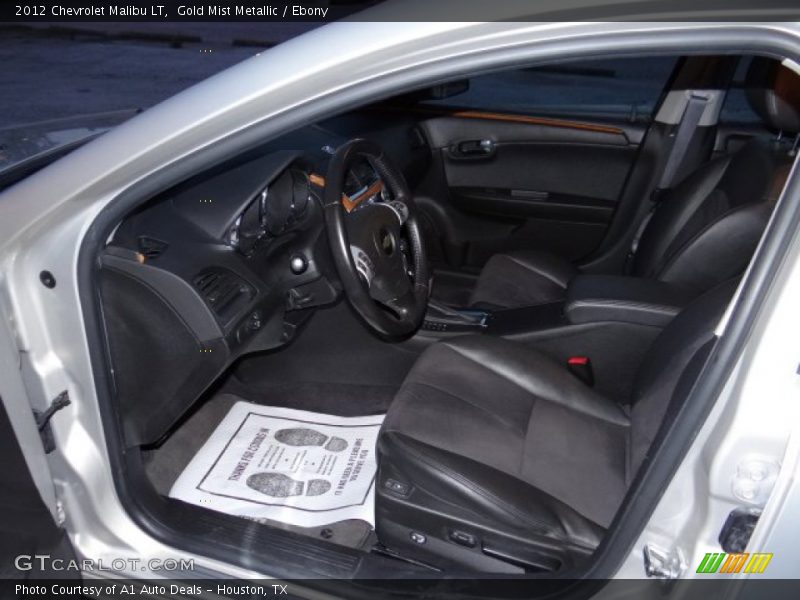 Gold Mist Metallic / Ebony 2012 Chevrolet Malibu LT