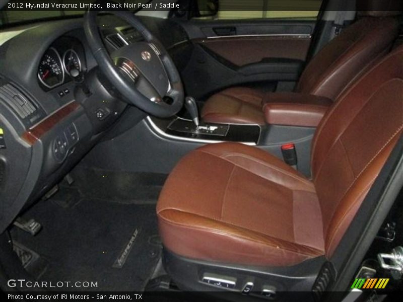 Black Noir Pearl / Saddle 2012 Hyundai Veracruz Limited