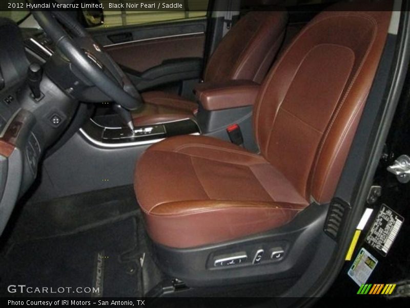 Black Noir Pearl / Saddle 2012 Hyundai Veracruz Limited