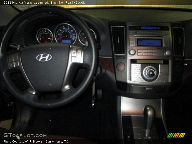 Black Noir Pearl / Saddle 2012 Hyundai Veracruz Limited