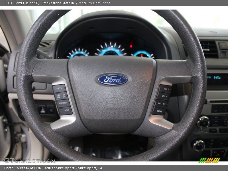 Smokestone Metallic / Medium Light Stone 2010 Ford Fusion SE