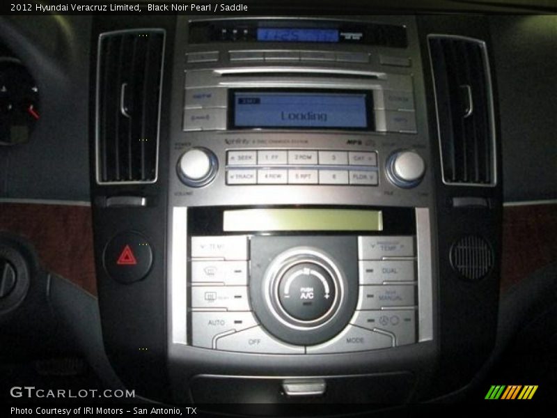 Black Noir Pearl / Saddle 2012 Hyundai Veracruz Limited