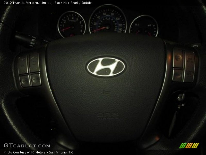Black Noir Pearl / Saddle 2012 Hyundai Veracruz Limited