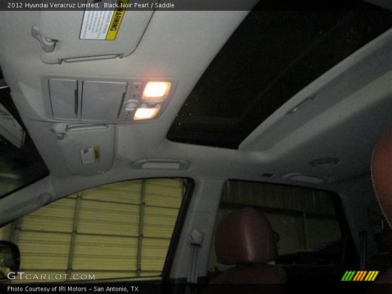 Black Noir Pearl / Saddle 2012 Hyundai Veracruz Limited